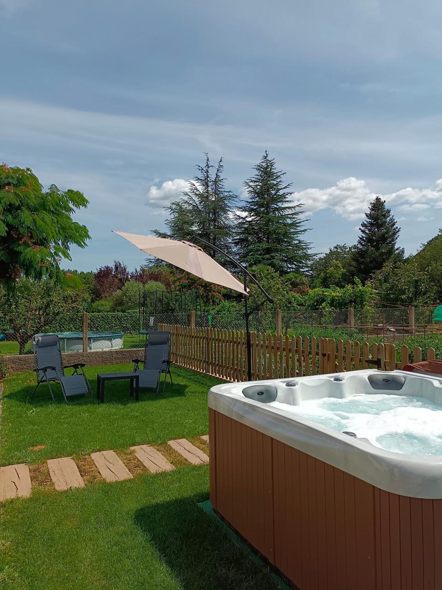 Apartamento Rural Casa Paco Con Jacuzzi Exterior Y Barbacoa アインサ エクステリア 写真